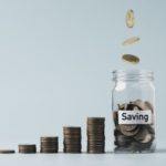 Guardando dinero